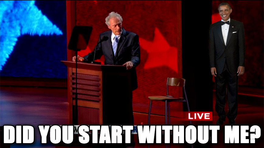 Obama to Clint …