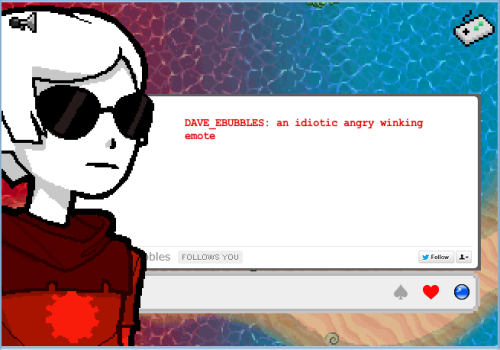 bloggerkind:dave strider out of context might just be funnier than dave strider in context