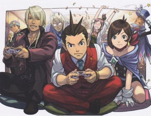 twyll:  naruhodos:  pr0fessah:  markerspasm:   Ace Attorney: off the record  Video game characters p