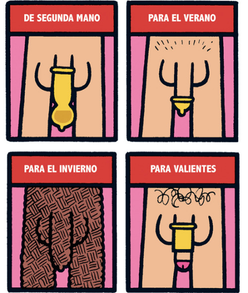 elguindilla:  24 clases de condones  Manuel Bartual en El Jueves