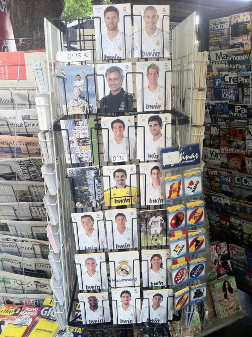 News stand Madrid