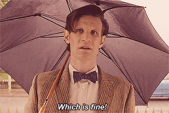 caswecanfixthis:  thescottishgirl:   Pond Life (August)    WELL THAT WAS PAINFUL!