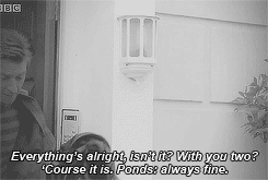 caswecanfixthis:  thescottishgirl:   Pond Life (August)    WELL THAT WAS PAINFUL!