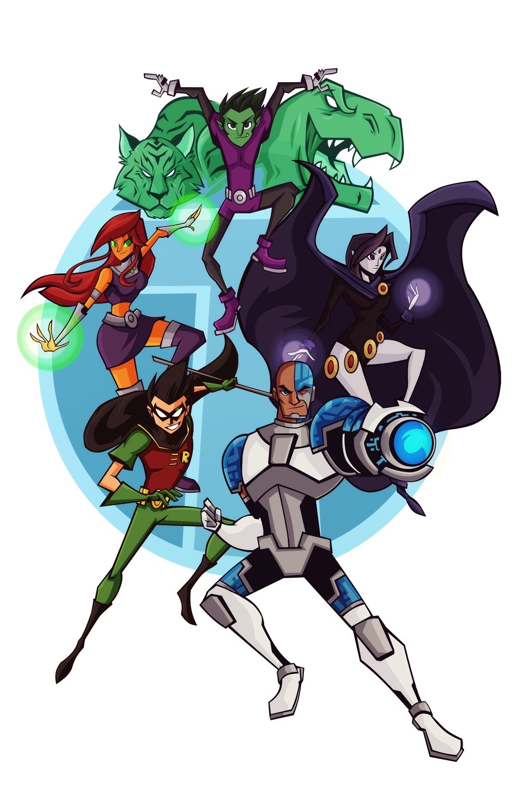 hatterandahare:  youngjusticer:  T-E-E-N-T-I-T-A-N-S, Teen Titans, let’s go! Ending