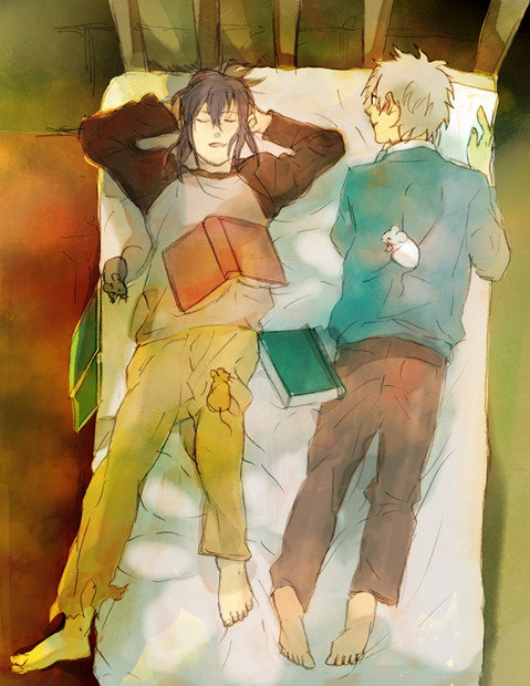 youwhohidebehindyoursmile:  Pixiv ID: 27656792Member: topi 
