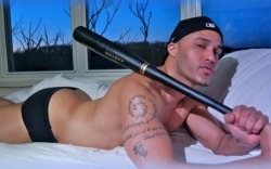 livinglifewithderek:  batter up  I bet he