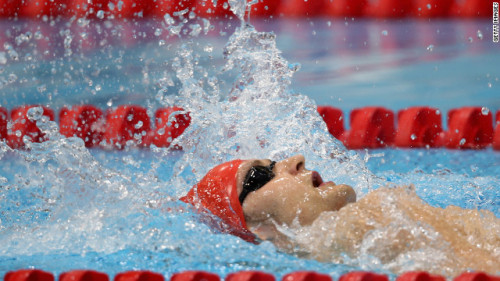 James Crisp wins silver in the S9 100m backstroke