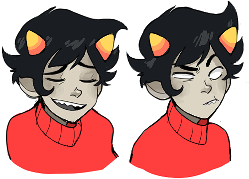 mercerism:  have some vantas faces  \(´・∇・)/ 