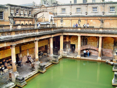 ysvoice:| ♕ |  Roman Bath - WHS of Bath, England  | by © Francisco Vera