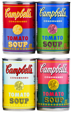 Campbell’s releases a limited edition collection of tomato soup cans in an effort to commemorate the 50th anniversary of Andy Warhol’s 32 Campbell’s Soup Cans piece.