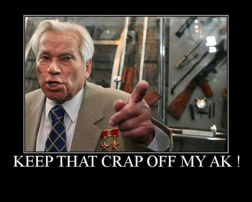 General Kalashnikov speaks his mind.