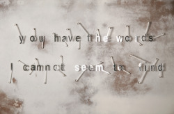 visual-poetry:  “the ecstasy of influence” by alicia eggert see it in action: vimeo.com/9789659 
