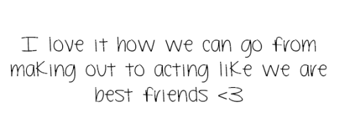i love how im forever alone…