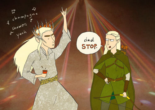 alfredspennyworth: So, this week photos of Thranduil were released, and I along with the most of Tum