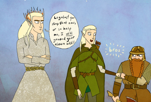 alfredspennyworth: So, this week photos of Thranduil were released, and I along with the most of Tum