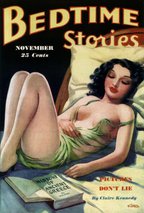 Bedtime Stories (November 1935). Cover art by H.J. Ward (American, 1909-1945). Ward's 