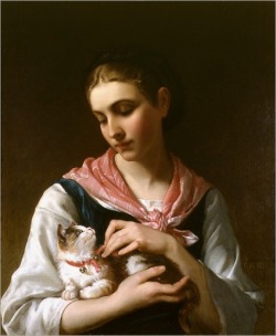 womenandcats:  by Emile Muniervia  