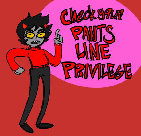 Fuck, I spent about 5 minutes drawing this dickweed and almost half an hour messing with the text. Kankri is righteous and true, please do not steer him from the path of social sensitivity. He is the greatest homestuck character because everything he