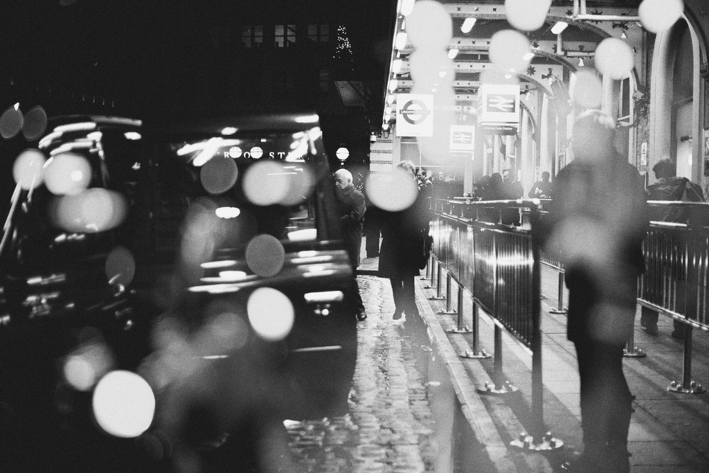 black-and-white:  ‘Meet me at the station.. (by Luke_Williams) 