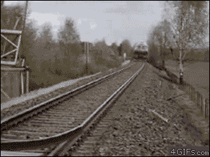 collegehumor:  Train Does Loop All aboard