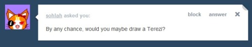pigeon666:  Terezi is my third favorite character in Homestuck. 