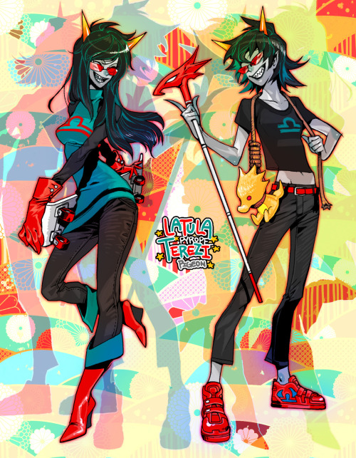 pigeon666:  Terezi is my third favorite character in Homestuck. 