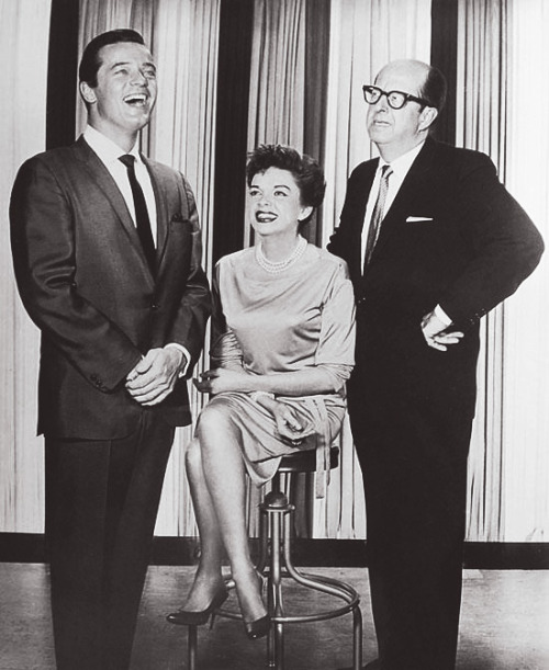 judyforever: With Robert Goulet and Phil Silvers, 1963