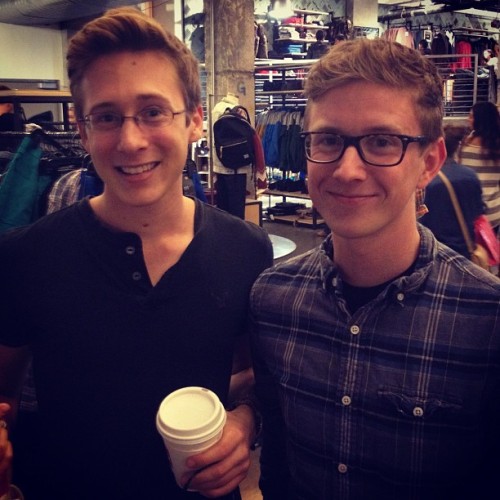 tyleroakley:  A subscriber came up to me while I was shopping… is it just me or does he look oddly familiar…? (Taken with Instagram) 