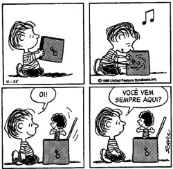 deposito-de-tirinhas:  por Charles Schulz http://www.peanuts.com/