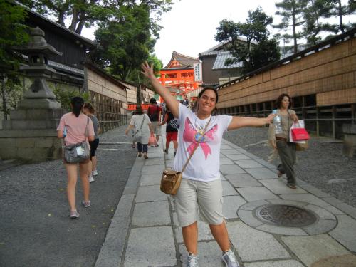 Some photos I took at the Inari Shrine in Kyoto!