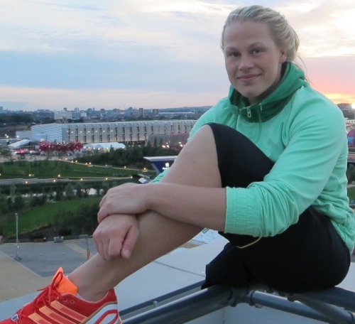 Here is Christiane Reppe, RAK German Paralympics swimmer.
