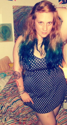 chubby-bunnies:  Looking pretty good in my swim dress if I do say so myself… Shame in England we haven’t had enough summer for me to wear it to the beach and really mermaid out. &lt;3 