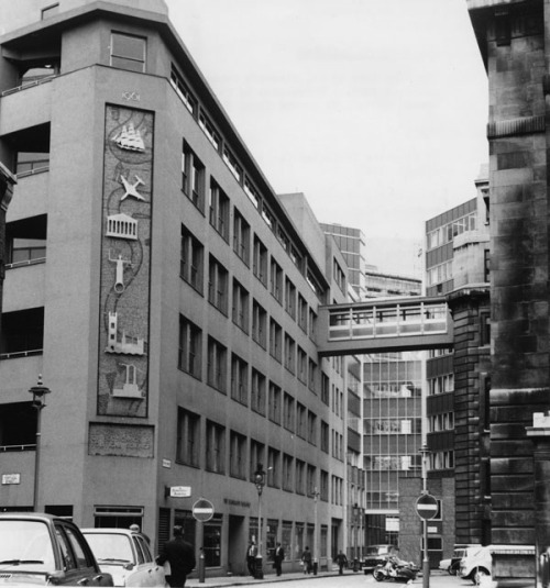Clare Market and the St Clements Building, London School of Economics, 1971