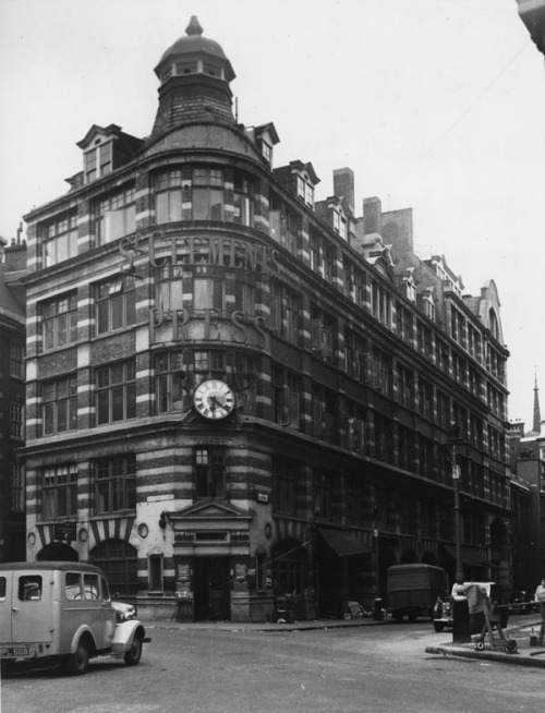 St Clement&rsquo;s Press Building, 1959 - the LSE started work on adapting the building in 1960 