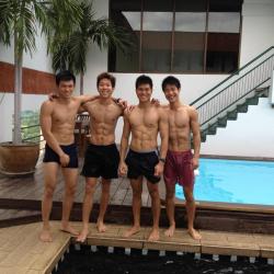 philcam60:  fyasianbody:  http://fyasianbody.tumblr.com  Do they know how fit they look? 