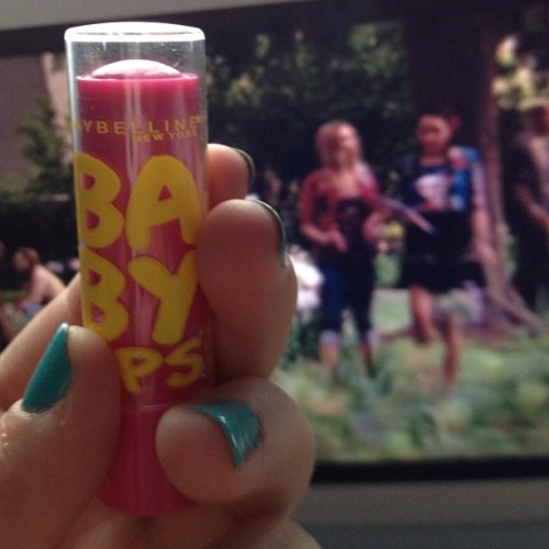 Just some #maybelline #babylips And my one of my favorite #tvshows #Greek (Taken with Instagram)