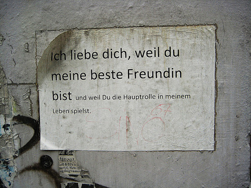 werd mal wieder glücklich
