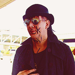 godsofrock:  Marilyn Manson | &ldquo;Fuck You&rdquo;  &ldquo;…he kindly
