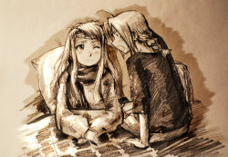 edwards-fullmetal-heart:  Edward and Winry