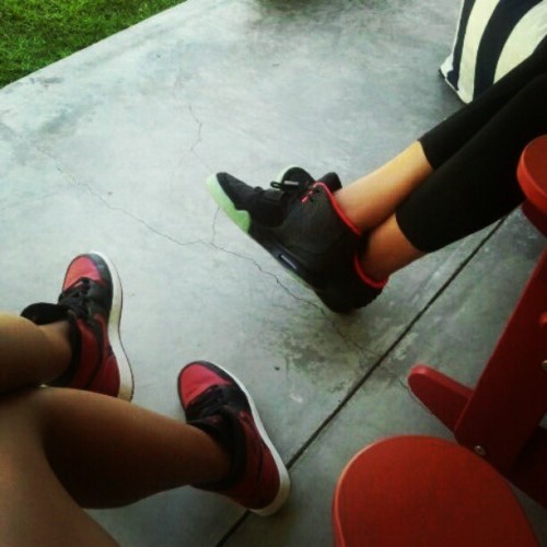 filthyrichtaj:  Shoe game (Taken with Instagram) 