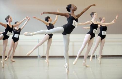 theballetblog: April Watson audtions for the School of American Ballet’s Summer Intensive