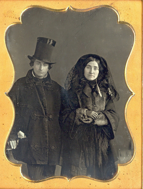 The Mourners, 1/6th-Plate Daguerreotype, Circa 1853 (by lisby1)