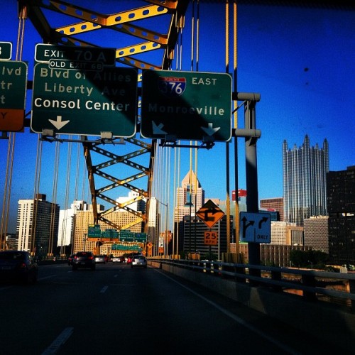 Welcome to Pittsburgh (Taken with Instagram)