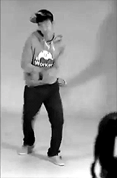 Jay dancing to Gangnam Style at the Googims photoshoot 