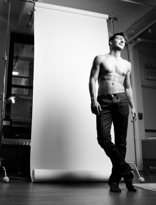 jviolini:  Andrea Preti on Set for Lab_A4 Cover Shoot with Chiun-kai Shih by Justin Violini at Avenue Road NYC  http://www.twitter.com/thejustinvhttp://www.justinviolini.com 