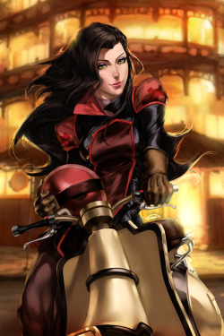 kokoro-beat: kokoro-beat:  Asami Sato Artipelago Asami from “Legend of Korra” was one of my favorite characters. She was moral, righteous, and caring to everyone and uh….I dunno….LOYAL! Plus she ISN’T that typical damsel in distress character,