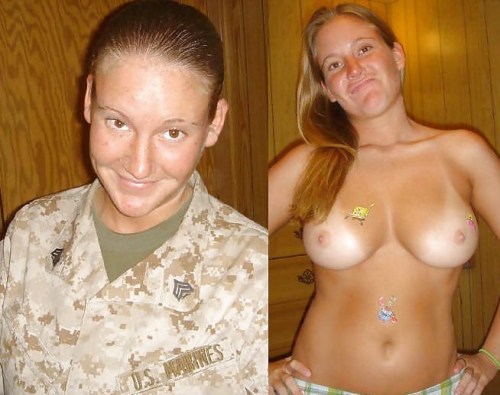 Porn photo militarygirls4u:  Marine girl topless