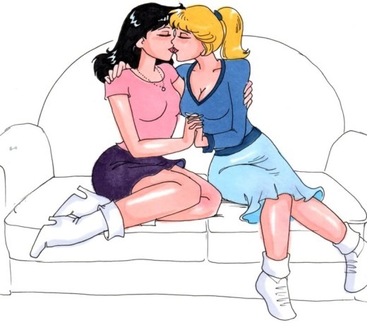 joie-de-deux:  Betty &amp; Veronica…  The rated version of Archie.