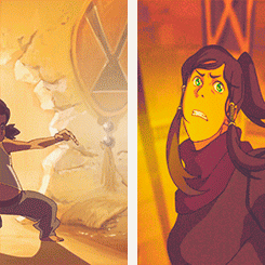 avatarparallels:  The first time we see the Avatar bend a certain element. (besides