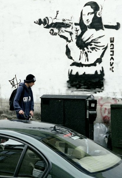 jxckery:  -banksy 